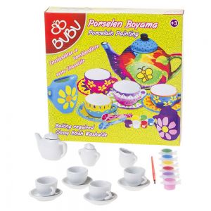 BUBU PORSELEN BOYA ÇAY 13 PARÇ.PB 002-001