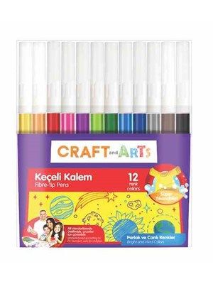 CRAFT ARTS UMUR 12 Lİ KEÇELİ  BOYA
