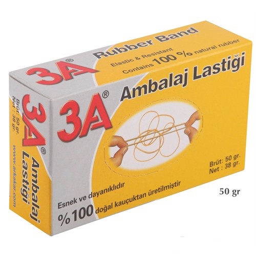 AMBALAJ LASTİĞİ KUTU 3 A-1067   50 GR