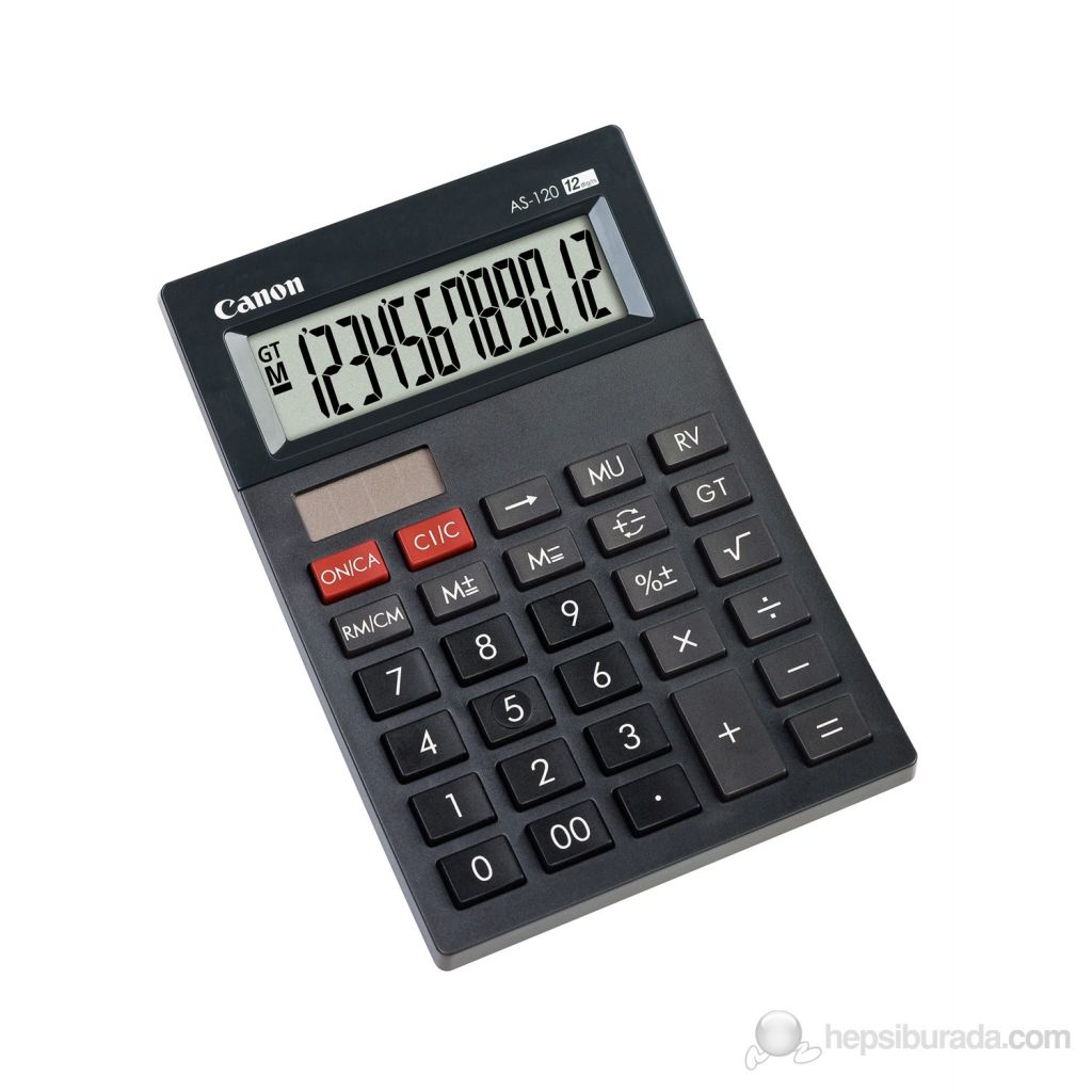 CANON AS-120 HESAP MAKİNASI