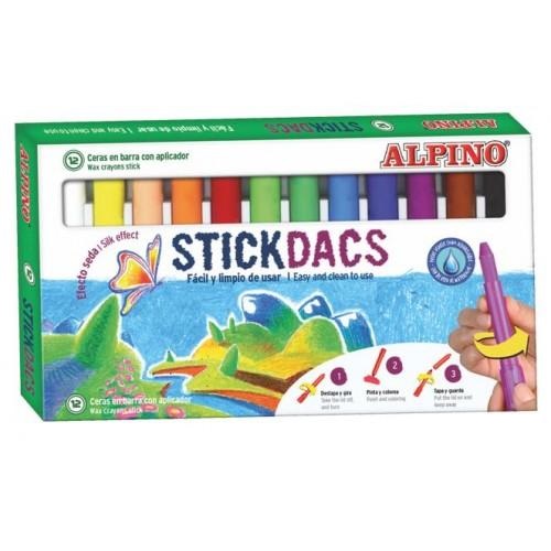 ALPİNO  BOYA MUM BOYA 24 Lİ DACSTRİX 0000127