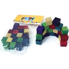 AHŞAP RENKLİ KÜP   8870-8887  PUTİ