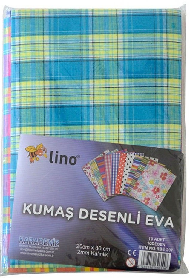 EVA  20*30 10 LU KUMAŞ  DESEN LİNO
