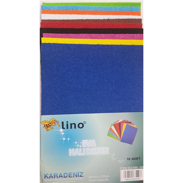EVA  20*30 10 RENK  2  HALI DESEN  LİNO