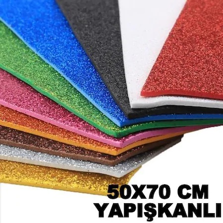 EVA  50*70 10 RENK -LİNO SİMLİ-YPŞK. 10 LU