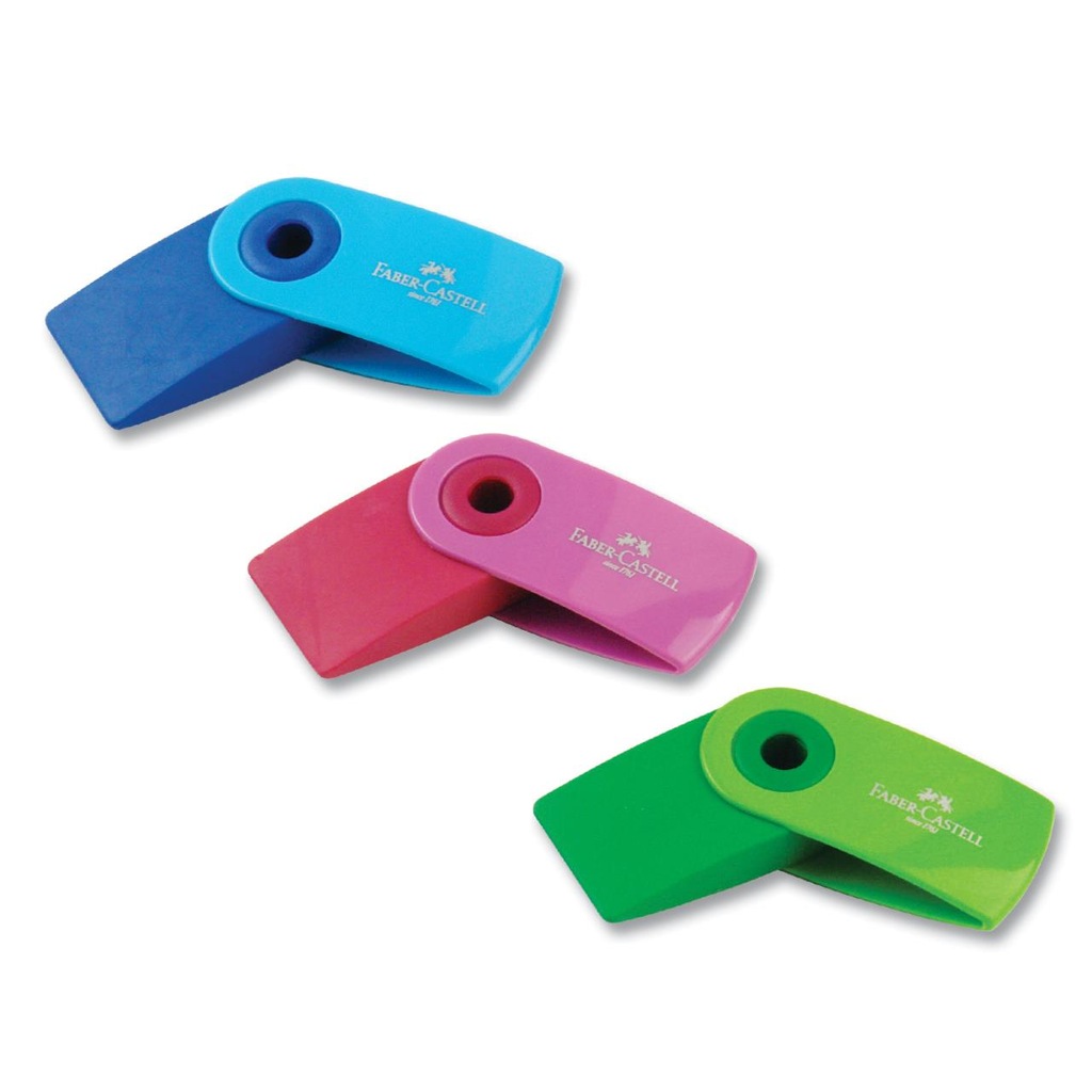 FABER CASTELSLEEVE MİNİ SİLGİ RENKLER 182448