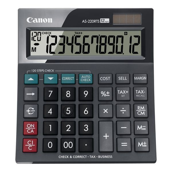CANON AS-220RTS HESAP MAKİNASI