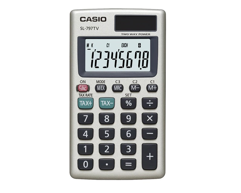 797 SL  CASİO HESAP MAKİNASI