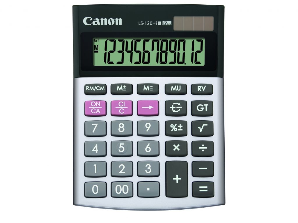 120 LS Hİ  CANON   HESAP MAKİNASI