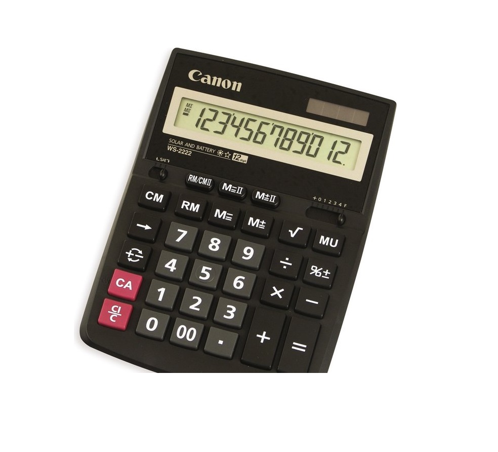 2222  WS CANON HESAP MAKİNASI